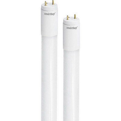 Лампа LED G13/T8 трубка, 10W, 600мм, 6400K, 800Лм, Smartbuy [SBL-T8-10-64K-Rotable] повор. цоколь