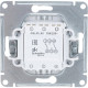 Переключатель с/у 2-кл 10А, IP20, Schneider Electric Glossa [GSL000165] белый