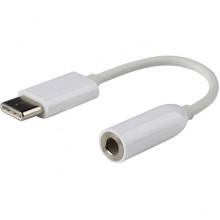 Переходник USB Type-C - Jack3.5(F), Cablexpert [CCA-UC3.5F-01-W] белый