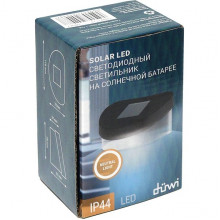 Светильник LED, IP44, аккумуляторный, с датчиком света, DUWI Solar [24298 7]