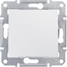 Выключатель с/у 1-кл 10A, IP44, Schneider Electric Sedna [SDN0100321] белый