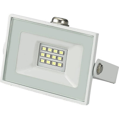 Прожектор LED  10W, 6500K, IP65, SMD, 860Лм, GL [GTAB-10BT-IP65-6500-W] белый
