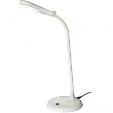 Светильник настольный LED  5W, 5000K, 550Лм, сенсорный/диммер, Uniel [TLD-506 White]