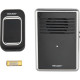 Звонок беспроводной, 25 мелодий, кнопка IP44, с цифр. код., REXANT RX-30 [73-0015] черный