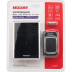 Звонок беспроводной, 25 мелодий, кнопка IP44, с цифр. код., REXANT RX-30 [73-0015] черный