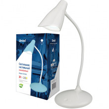 Светильник настольный LED  3W, 5000K, 280Лм, сенсорный/диммер, Uniel [TLD-559 Ivory]