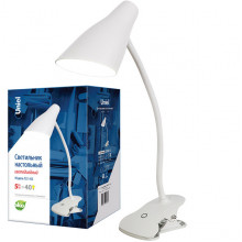 Светильник настольный LED  5W, 4500K, 360Лм, сенсорный/диммер, Uniel [TLD-563 White]
