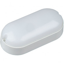 Светильник ЖКХ LED 12W овал, 6500K, 1080Лм, IP65, 165*80*50, VOLPE [ULW-Q225 12W/6500К IP65 WHITE]