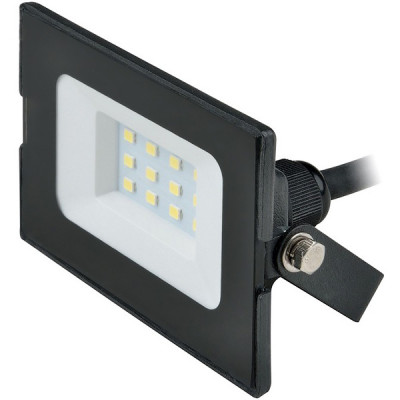 Прожектор LED  10W, КРАСНЫЙ, IP65, SMD, VOLPE [ULF-Q513 10W/RED IP65 220-240В BLACK]