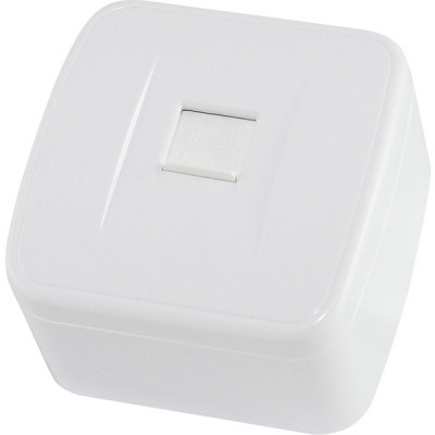 Розетка о/у компьютерная 1xRJ45, Народная Дача [SQ1824-0011] белый