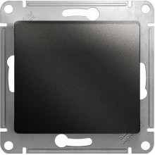 Переключатель с/у 1-кл 10А, IP20, Schneider Electric Glossa [GSL000761] антрацит