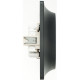 Розетка с/у 2x2P+E 16A, IP20, Schneider Electric Glossa [GSL000724] антрацит