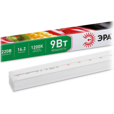 Светильник LED ФИТО  9W, 1200К, 573*21.5*24.4, IP20, 16.2 мкмоль/с, ЭРА [FITO-9W-Т5-N]