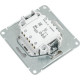 Выключатель с/у 3-кл 10А, IP20, Schneider Electric Glossa [GSL000331] алюминий