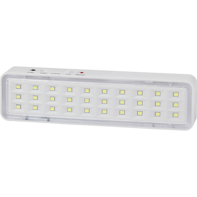 Светильник LED аварийный 220В, IP20, 30LED, 5ч, аккумулятор, 160*42*25, ЭРА [DBA-101-0-20]