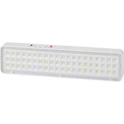 Светильник LED аварийный 220В, IP20, 60LED, 5ч, аккумулятор, 260*42*25, ЭРА [DBA-103-0-20]