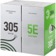 Кабель UTP 5e 4 пары медь 0.48мм 24AWG уличный, ЭРА SIMPLE [UL-4-PE][305м]