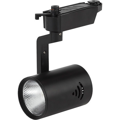 Светильник трековый 1ф LED 10W, 4000K, 700Лм, d54x175, 1xCOB 24°, ЭРА [TR1 - 10 BK] черный