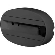 Чашка потолочная для 1ф трековых светильников, VOLPE [UBX-Q122 G81 BLACK 1 POLYBAG]