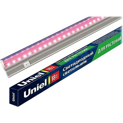 Светильник LED ФИТО 18W, 560*27*33, IP40, 19.5 мкмоль/с, Uniel [ULI-P20-18W/SPSB IP40 WHITE]