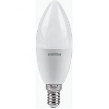 Лампа LED E14/C37 свеча, 12W, 6000K, 960Лм, Smartbuy [SBL-C37-12-60K-E14]