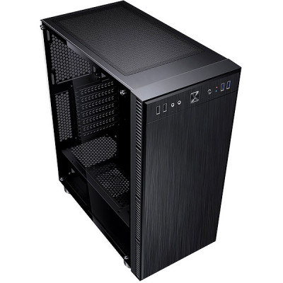 Корпус без БП Accord 3407 ATX 8x120mm 2xUSB2.0 1xUSB3.0 черный