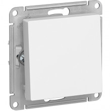 Выключатель возвратный с/у 1-кл 10А, IP20, Schneider Electric ATLASDESIGN [ATN000115] белый