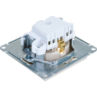 Розетка с/у 2P+E 16A, IP20, Schneider Electric ATLASDESIGN [ATN000243] бежевый [20/160]