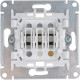 Выключатель с/у 3-кл 10А, IP20, Schneider Electric ATLASDESIGN [ATN000131] белый