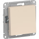 Выключатель с/у 1-кл 10А, IP20, Schneider Electric ATLASDESIGN [ATN000211] бежевый [20]