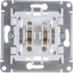 Переключатель с/у 1-кл 10А, IP20, Schneider Electric ATLASDESIGN [ATN001061] карбон