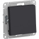 Переключатель с/у 1-кл 10А, IP20, Schneider Electric ATLASDESIGN [ATN001061] карбон