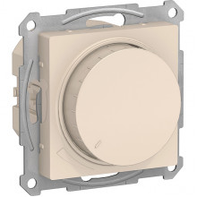 Светорегулятор (диммер) пов.-наж. с/у, 315Вт, IP20, Schneider Electric ATLASDESIGN [ATN000234] бежев