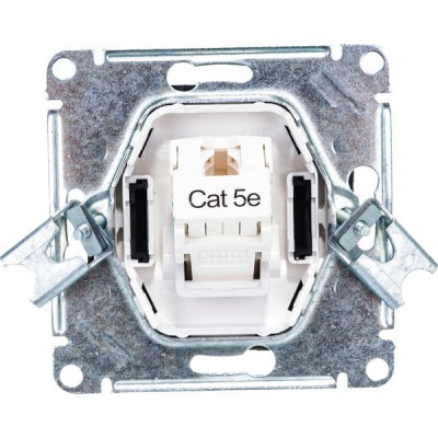 Розетка с/у компьютерная 1xRJ45, IP20, Schneider Electric ATLASDESIGN [ATN001083] карбон