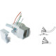 Розетка с/у компьютерная 1xRJ45, IP20, Schneider Electric ATLASDESIGN [ATN001083] карбон