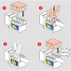 Розетка с/у компьютерная 1xRJ45, IP20, Schneider Electric ATLASDESIGN [ATN001083] карбон