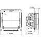 Розетка с/у 2P+E 16A, IP20, со шторками/крышкой, Schneider Electric ATLASDESIGN [ATN000246] бежевый