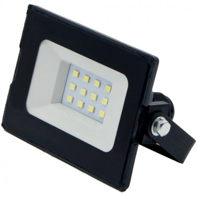 Прожектор LED  10W, 6500K, IP65, SMD, 800Лм, GLANZEN [FAD-0001-10-SL]