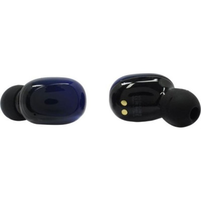 Гарнитура SmartBuy i500 Bluetooth, Touch, беспроводная TWS, пауэрбанк 2800мАч, черн-синяя [SBH-3022]