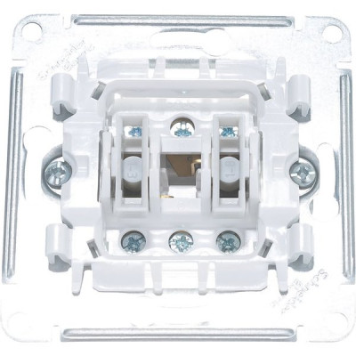 Переключатель с/у 2-кл 10А, Schneider Electric Glossa [GSL000265] бежевый