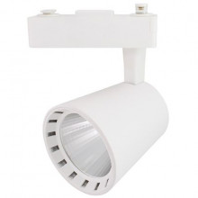 Светильник трековый 1ф LED 24W, 4000K, 2200Лм, 1xCOB 24°, TDM TRL-01-024-NW [SQ0369-0010] белый