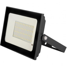 Прожектор LED  50W, 6500K, IP65, SMD, 3550Лм, с датчиком движения, GL [GTAB-50-IP65-6500-S] черный