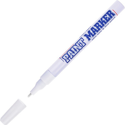 Маркер-краска PAINT MARKER SPM-05 SLIM, 2мм, MunHwa [207864][12] белый
