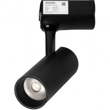 Светильник трековый 1ф LED 15W, 4000K, 1200Лм, d55*135, 1xCOB, Smartbuy [SBL-TKBK-15w-4K] черный