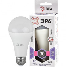 Лампа LED E27/A65 груша, 30W, 6000K, 2400Лм, ЭРА [LED A65-30W-860-E27]