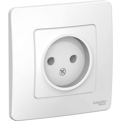 Розетка с/у 2P 16А, Schneider Electric Blanca [BLNRS000011] белый [10]