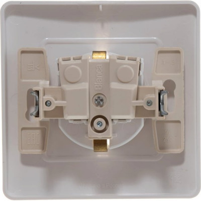 Розетка с/у 2P+Е 16А, Schneider Electric Blanca [BLNRS001011] белый