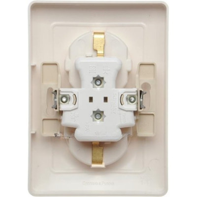 Розетка с/у 2х2P+Е 16А, Schneider Electric Blanca [BLNRS001022] молочный