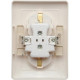 Розетка с/у 2х2P+Е 16А, Schneider Electric Blanca [BLNRS001022] молочный