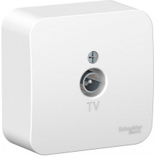Розетка о/у TV, 1DB, оконечный, изол.пл., Schneider Electric Blanca [BLNTA000011] белый